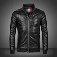 philipp plein veste pour hommes et femmes crocodile striae